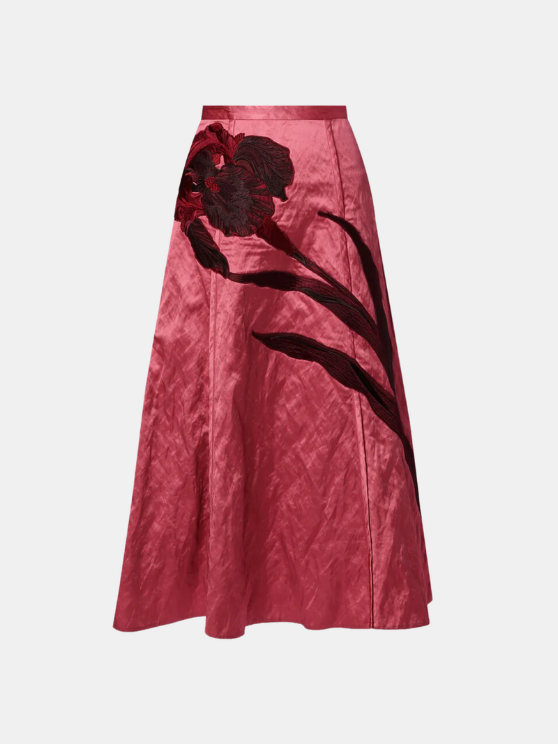 Erdem-A-Line Skirt - Pink-Skirts-UK 08-Boboli-Vancouver-Canada