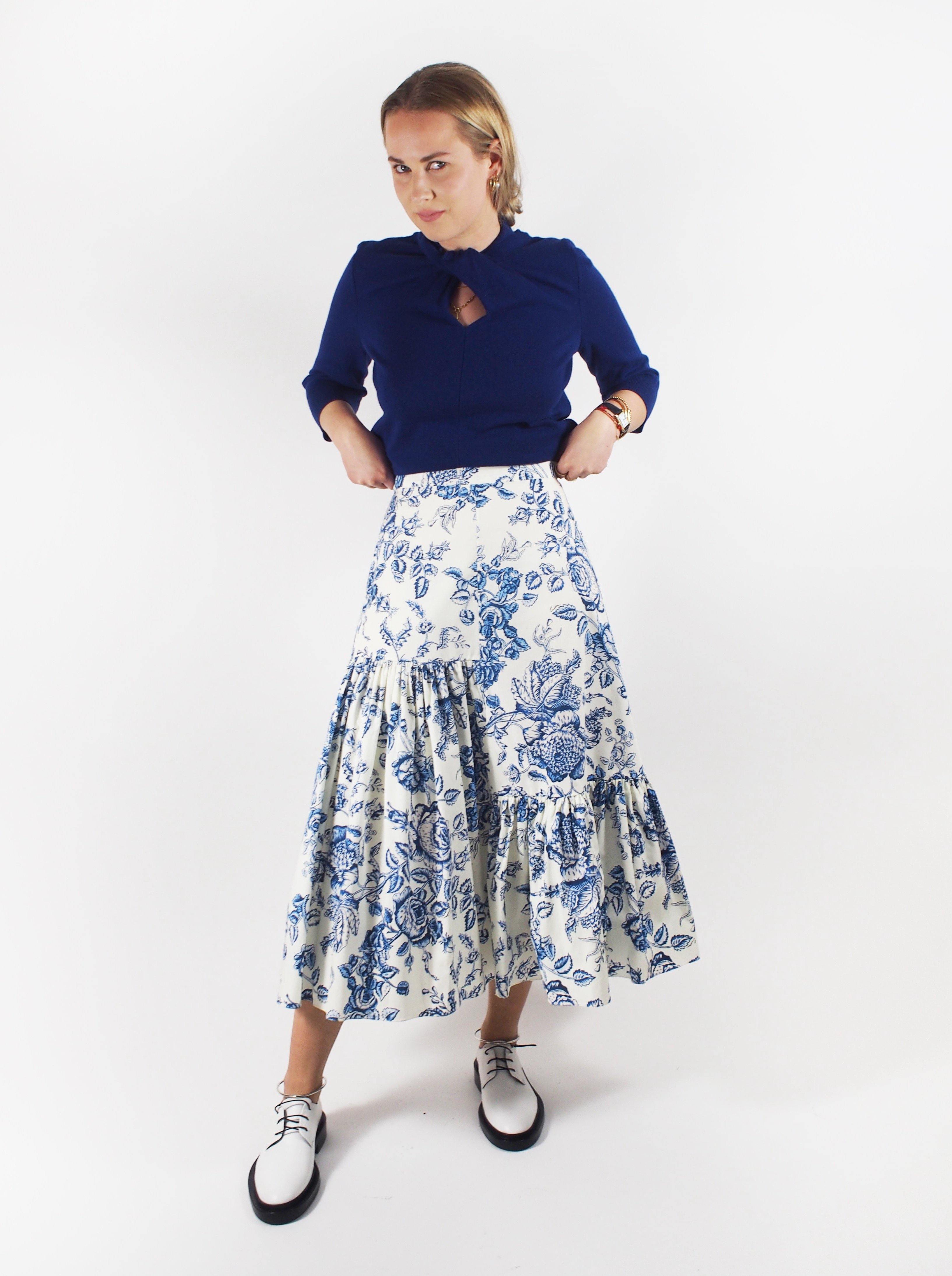 Erdem-Gaura Skirt-Skirts-Boboli-Vancouver-Canada