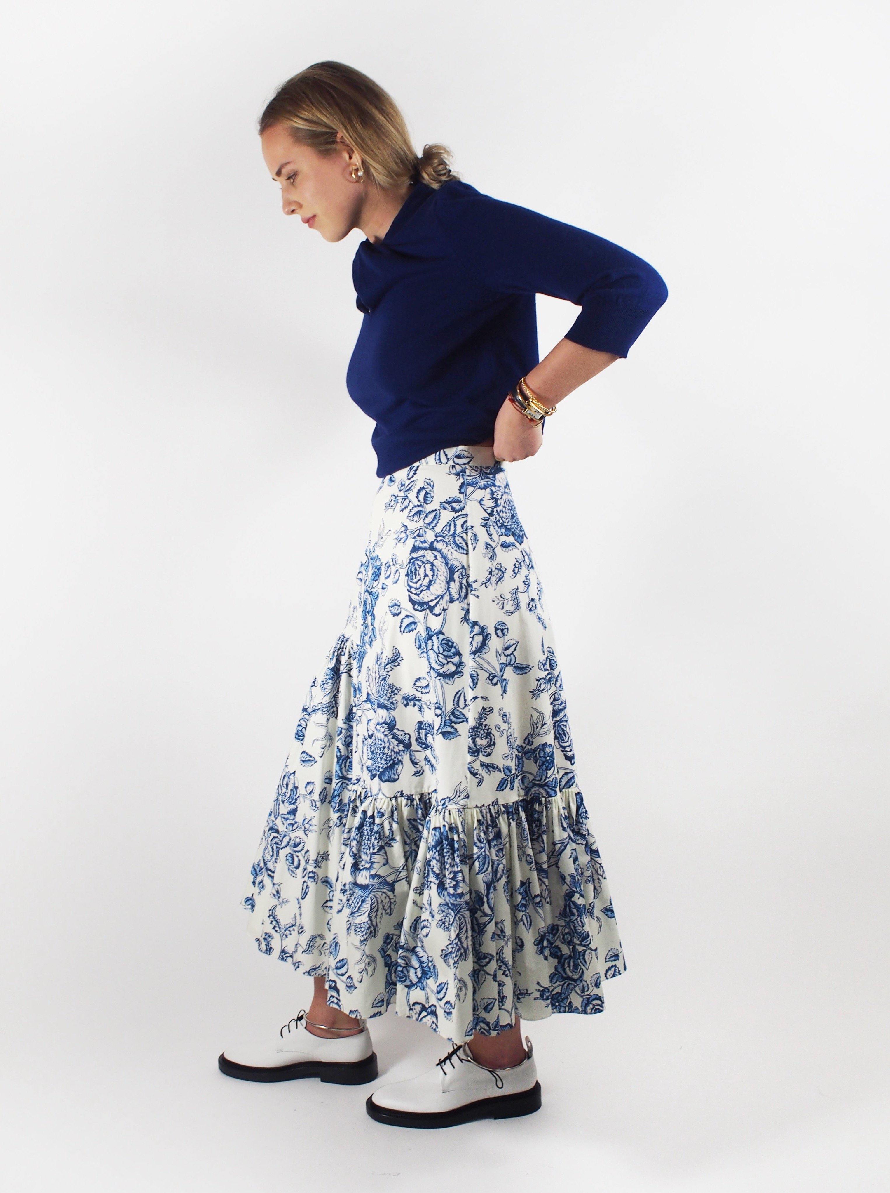 Erdem-Gaura Skirt-Skirts-Boboli-Vancouver-Canada