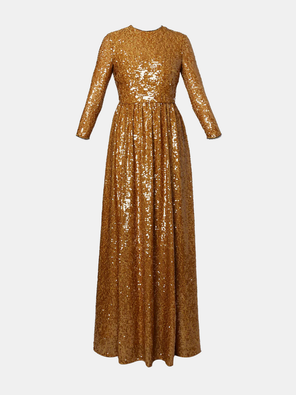 Gold dress canada clearance