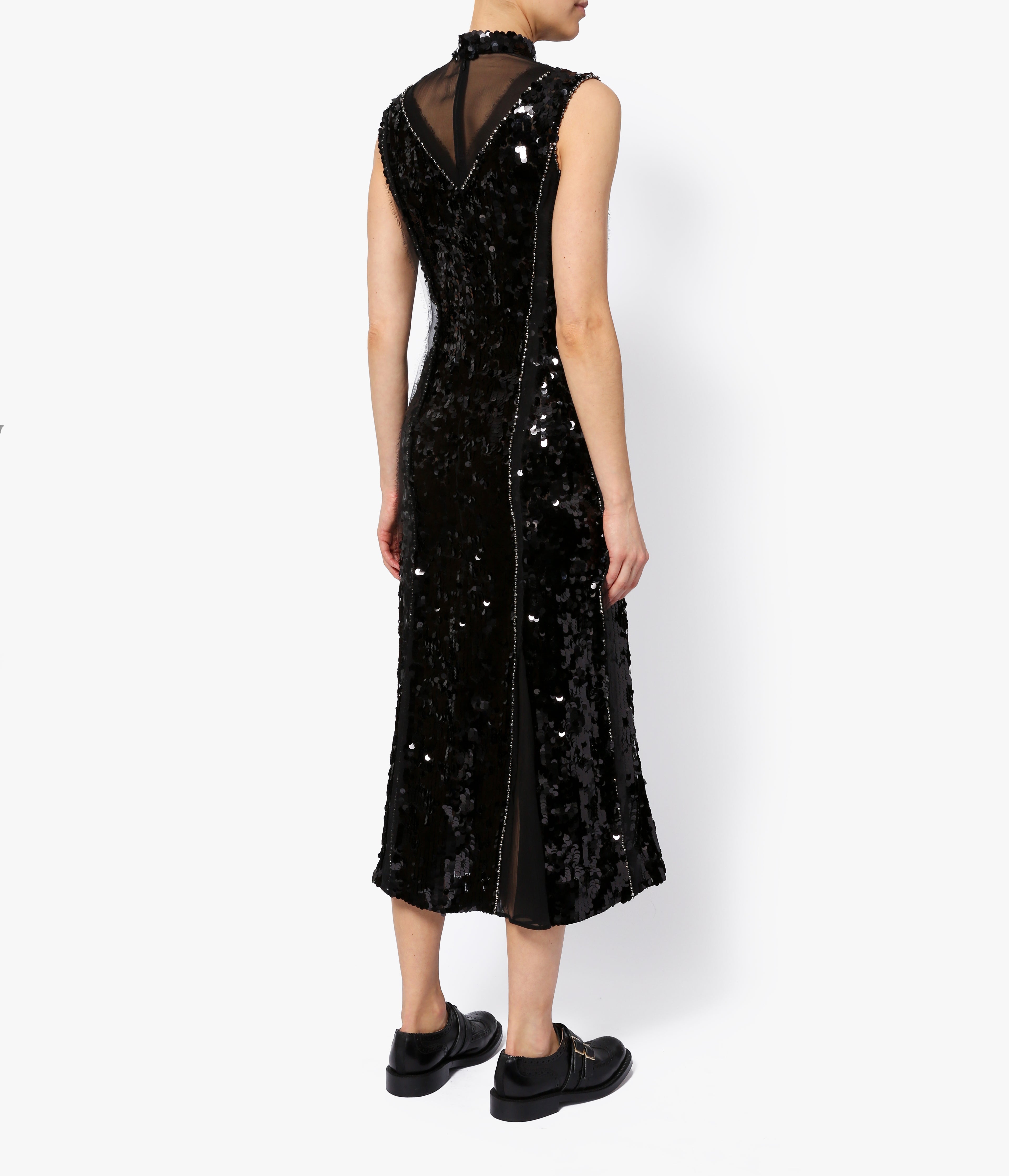 Erdem-Tyana Dress - Black-Dresses-Boboli-Vancouver-Canada