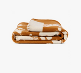 Erdem-Woven Jacquard Throw - Camel & Cream-Scarves-One Size-Boboli-Vancouver-Canada