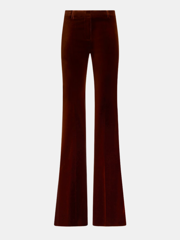 ETRO Cropped printed silk-twill straight-leg pants