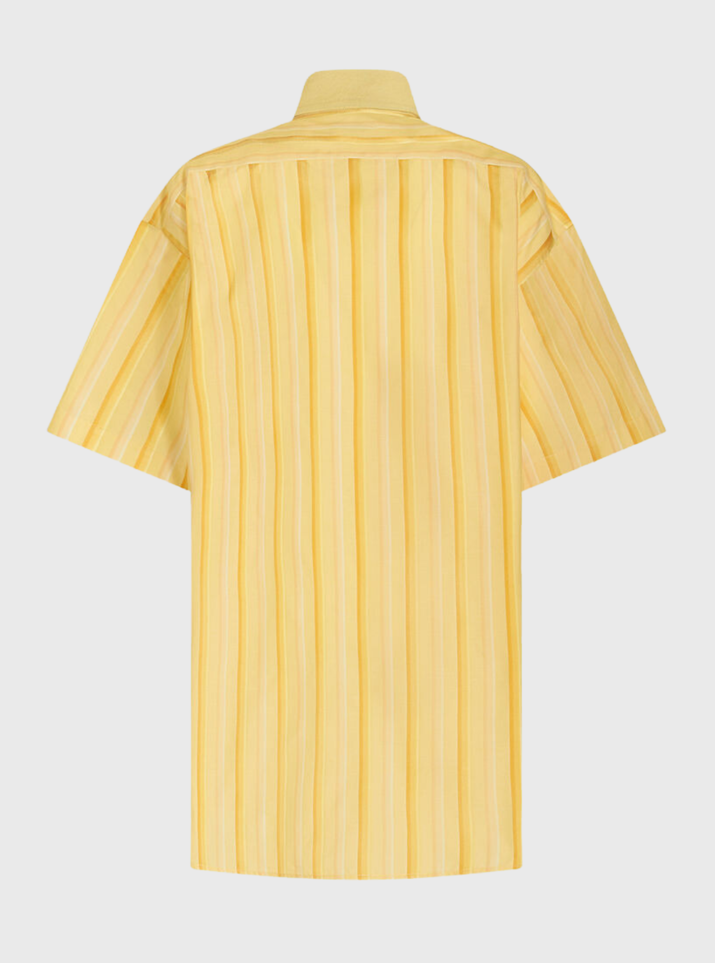 Etro-Striped S.S. Maxi Shirt - Yellow Stripe-Shirts-Boboli-Vancouver-Canada