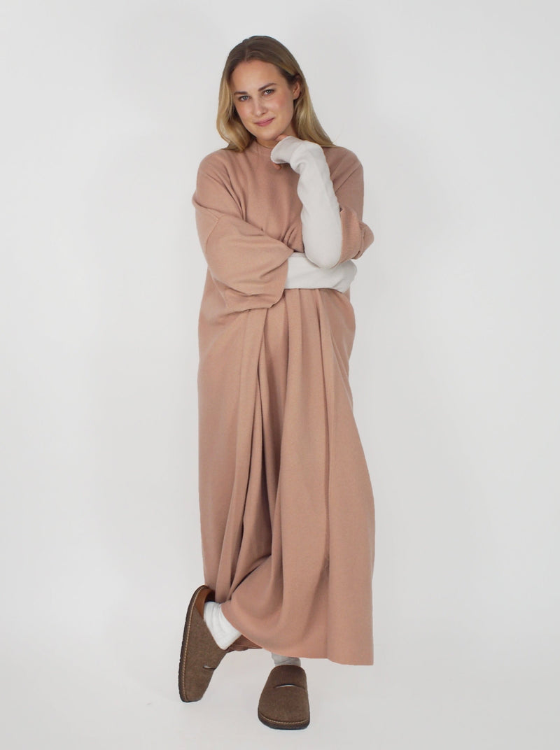 Extreme Cashmere-n°227 Ghost - Tea Rose-Dresses-One Size-Boboli-Vancouver-Canada