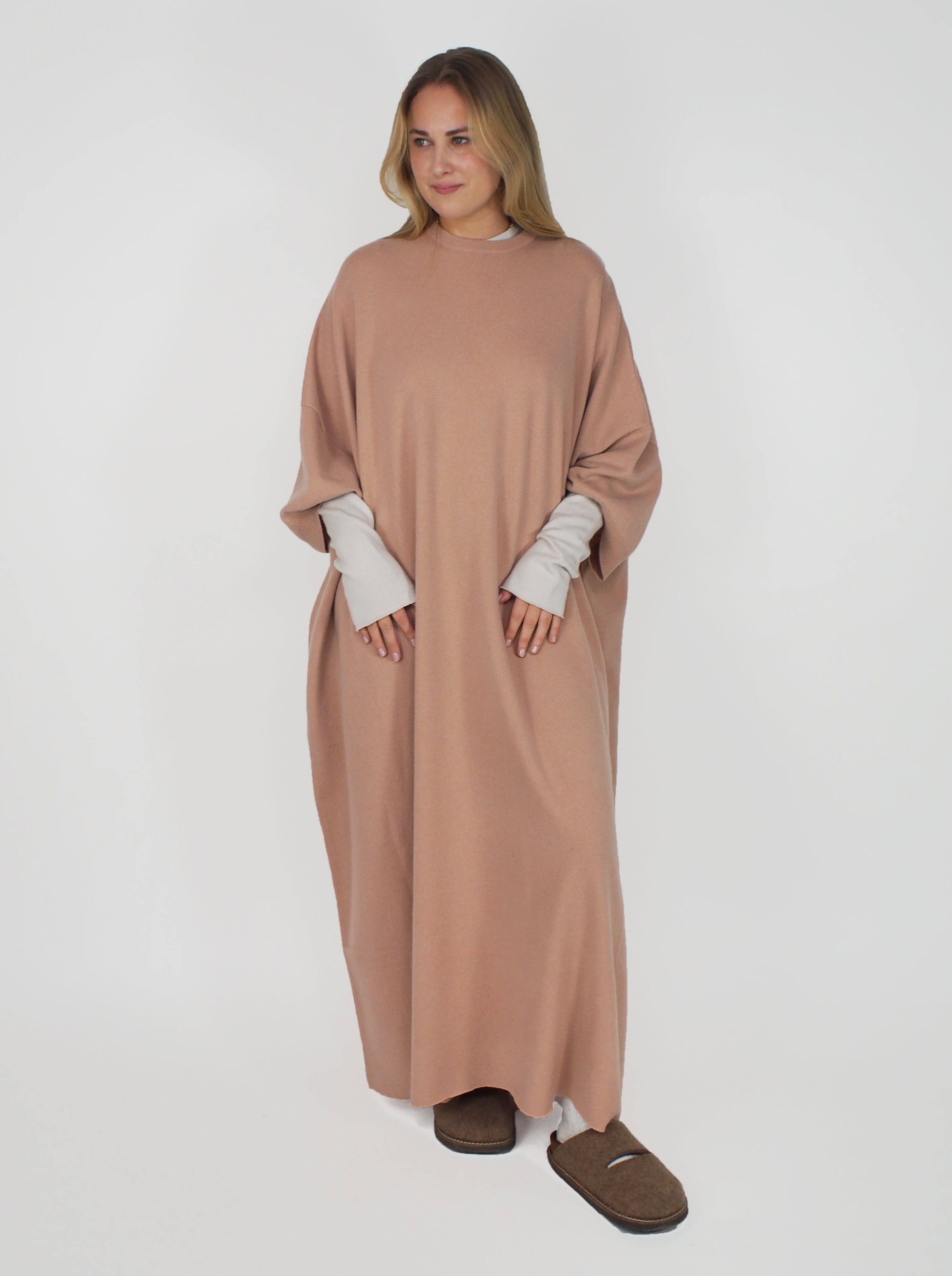 Extreme Cashmere-n°227 Ghost - Tea Rose-Dresses-One Size-Boboli-Vancouver-Canada