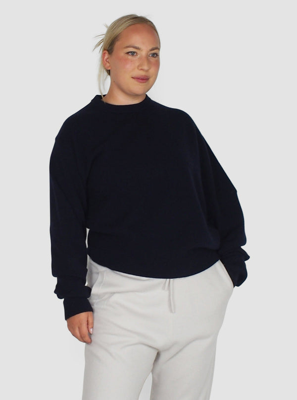 Extreme Cashmere-n°288 Dia - Navy-Sweaters-One Size-Boboli-Vancouver-Canada