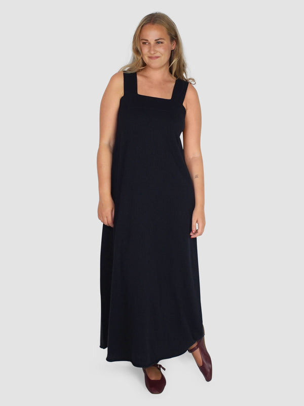 Extreme Cashmere-n°295 Castle - Navy-Dresses-One Size-Boboli-Vancouver-Canada