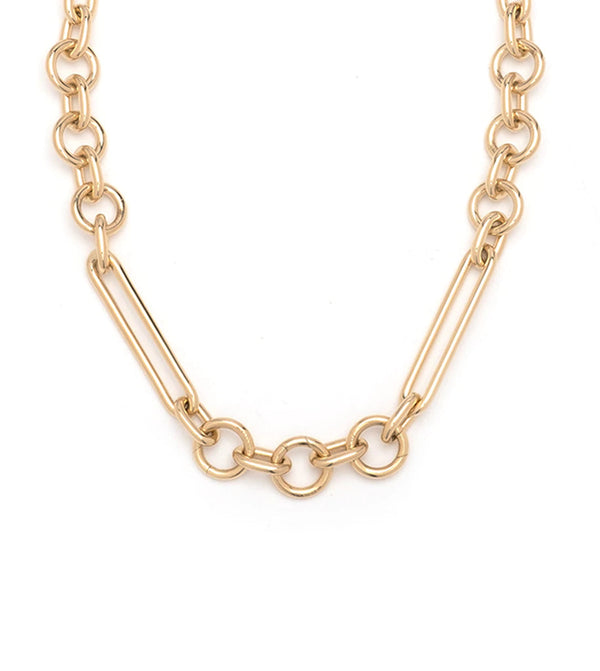 FD Jewellery-Oversized Mixed Clip Chain (OE2.18)-FD Jewellery-Boboli-Vancouver-Canada