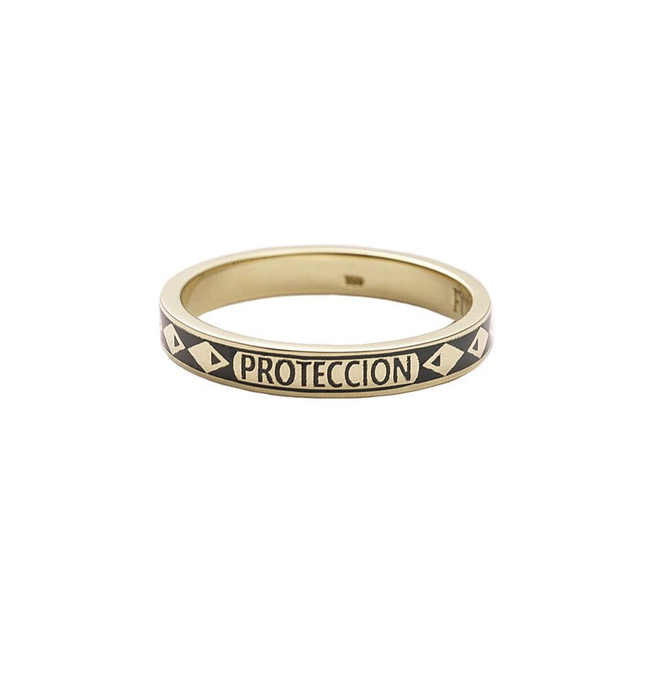 FD Jewellery-Protection Thin Band (R5) - Gold-FD Jewellery-6-Boboli-Vancouver-Canada