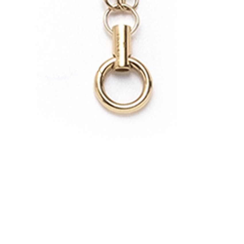 FD Jewellery-Refined Clip Chain with Hanging Clock Weight (CWB4.32)-FD Jewellery-Boboli-Vancouver-Canada