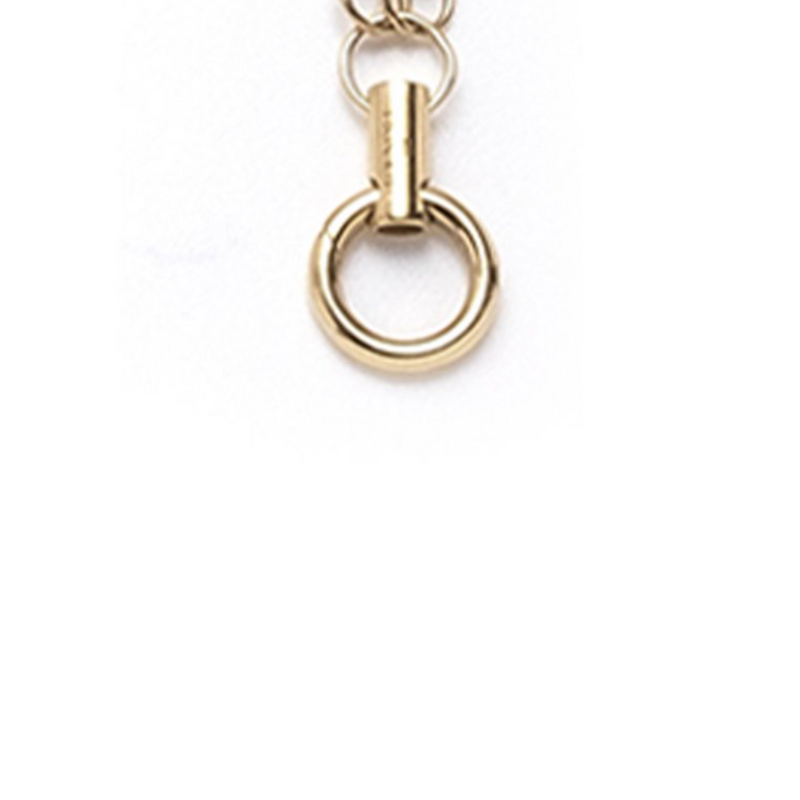 FD Jewellery-Refined Clip Chain with Hanging Clock Weight (CWB4.32)-FD Jewellery-Boboli-Vancouver-Canada