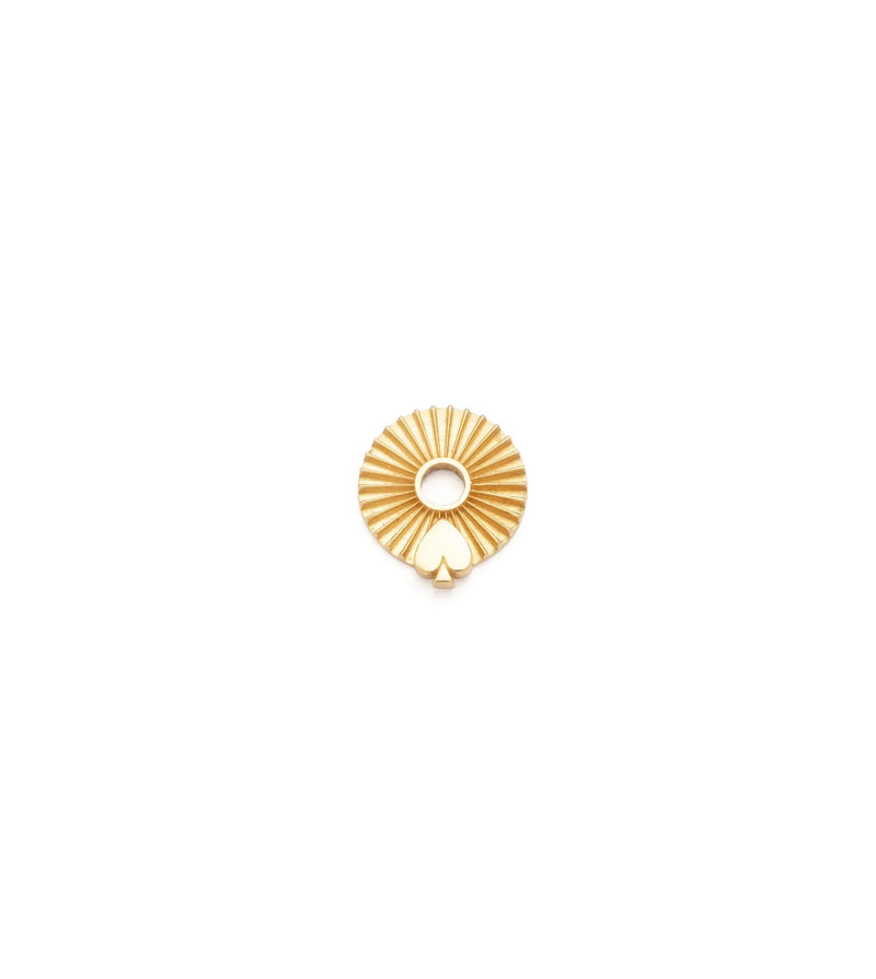 FD Jewellery-Reverie Spade Gold Symbol Disk-FD Jewellery-Boboli-Vancouver-Canada