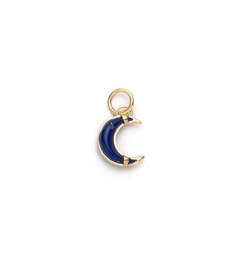 FD Jewellery-Small Lapis Lazuli Crescent (GS3)-FD Jewellery-Boboli-Vancouver-Canada