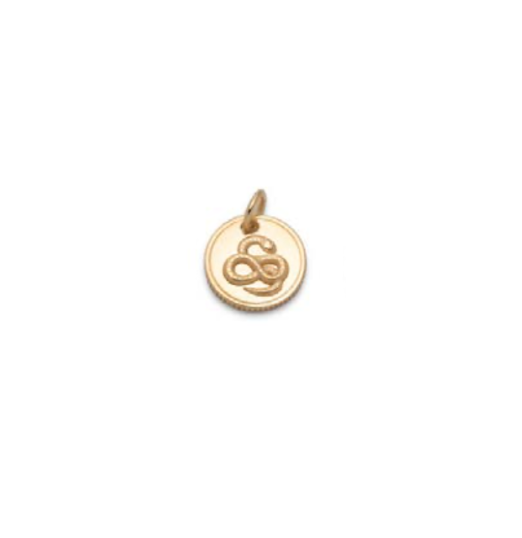 FD Jewellery-Snake Mini Coin (MC1)-FD Jewellery-One Size (Ord5)-Boboli-Vancouver-Canada