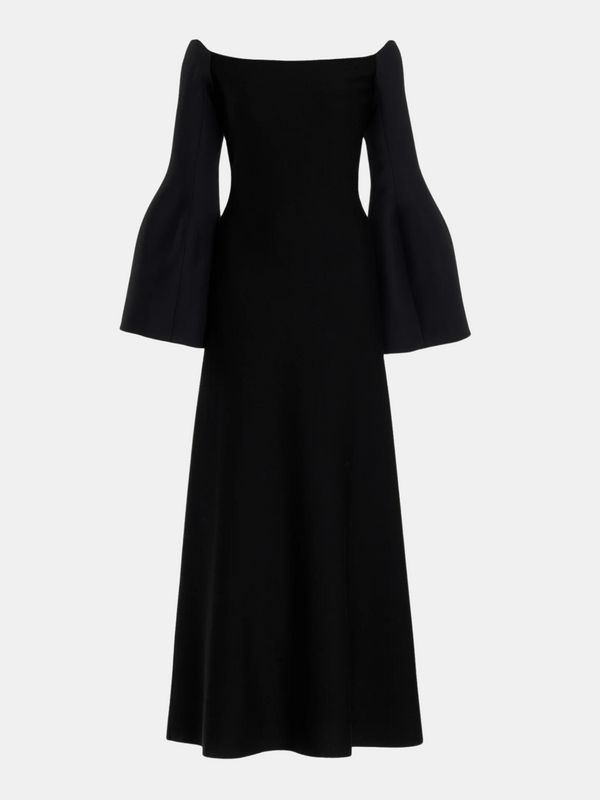 Gabriela Hearst-Sinead Dress - Black-Dresses-IT 40-Boboli-Vancouver-Canada