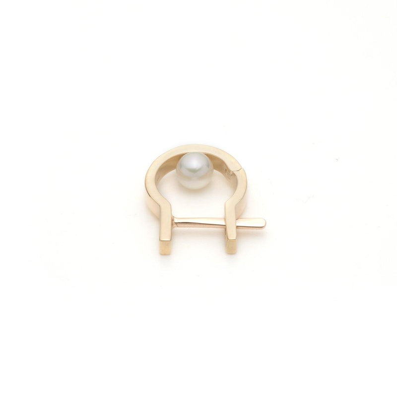 Hirotaka-Indústria Mini Pearl Earring - Akoya Pearl-Jewellery-Boboli-Vancouver-Canada