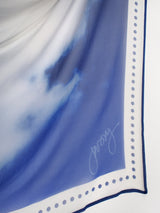 Jackie Wong Art-Blue Cloud-Scarves-One Size-Boboli-Vancouver-Canada