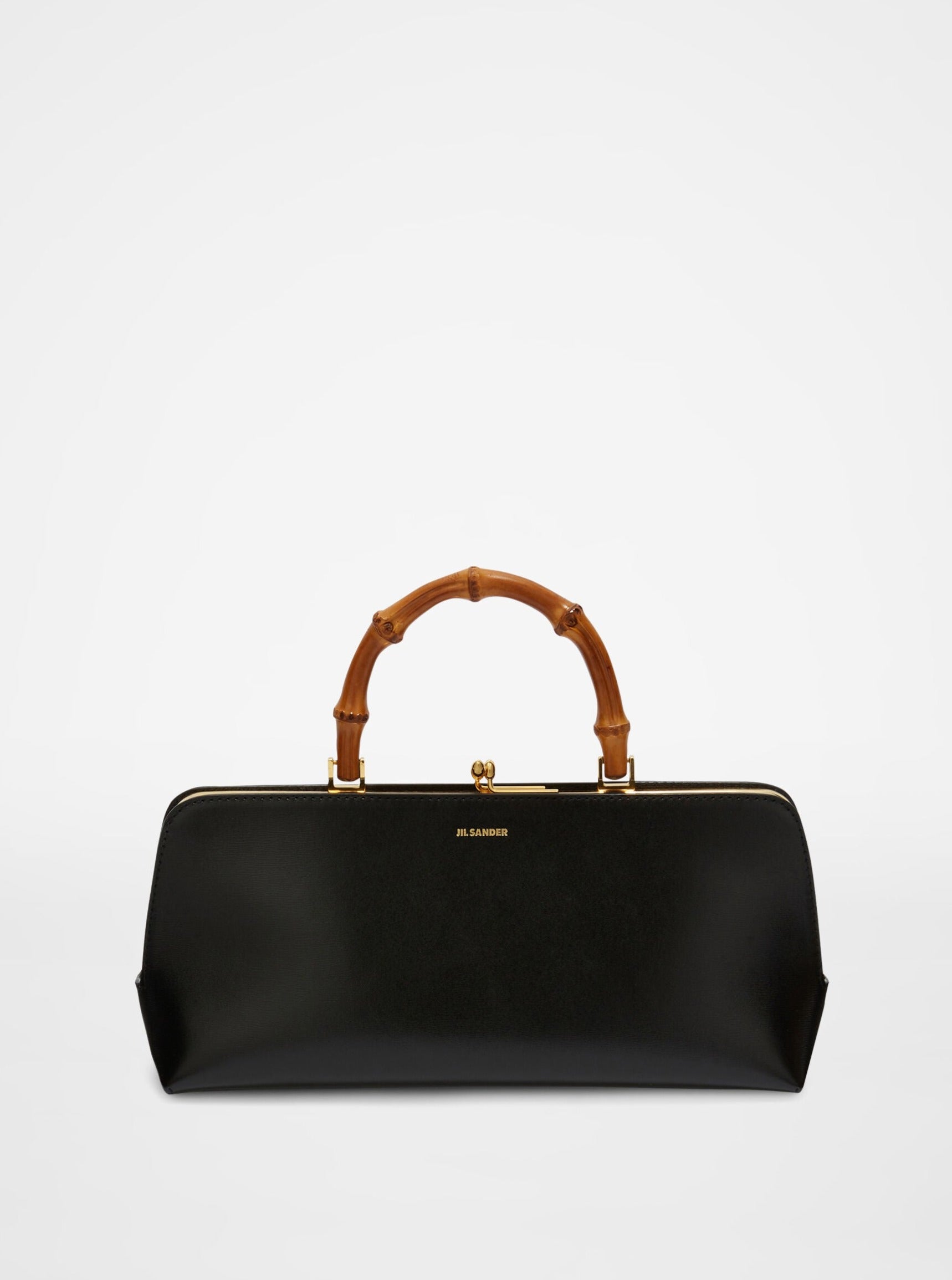 Jil Sander-Goji Bamboo Small - Black-Bags-One Size-Boboli-Vancouver-Canada