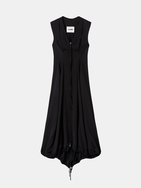 Jil Sander-Sleeveless Dress - Black-Dresses-EU 38-Boboli-Vancouver-Canada