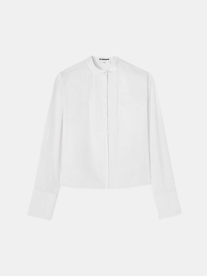Jil Sander-Thursday Shirt - Optic White-Shirts-EU 34-Boboli-Vancouver-Canada