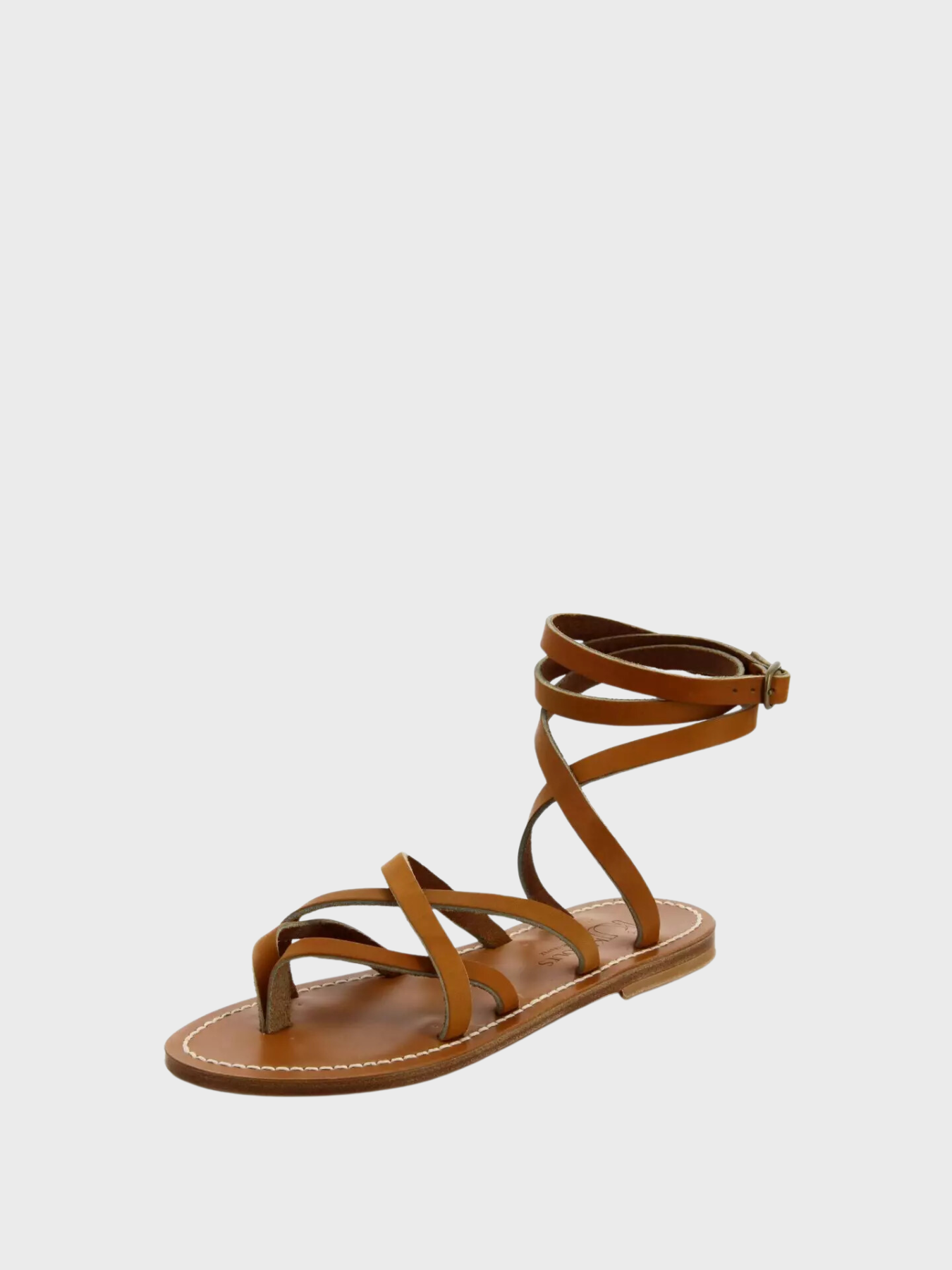 K.Jacques-Zenobie Flat Sandals - Pul Natural-Shoes-Boboli-Vancouver-Canada