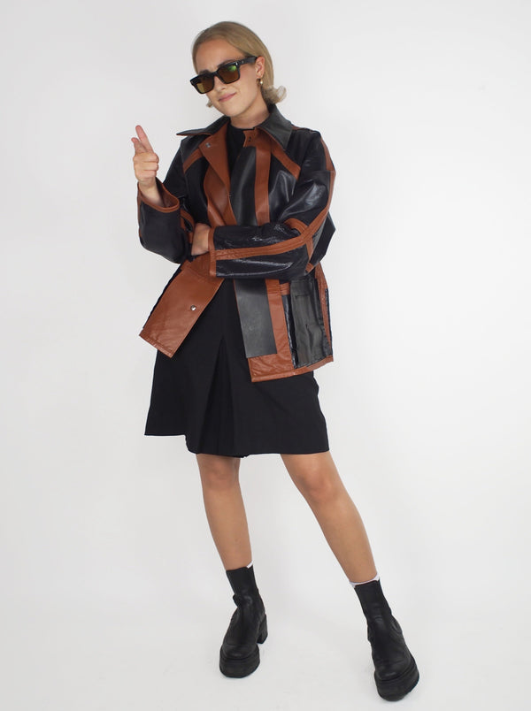 KASSL Editions | Coat Blazer Soft Leather - Fire | Boboli