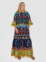La DoubleJ-Artemis Dress - Patchwork-Dresses-Boboli-Vancouver-Canada