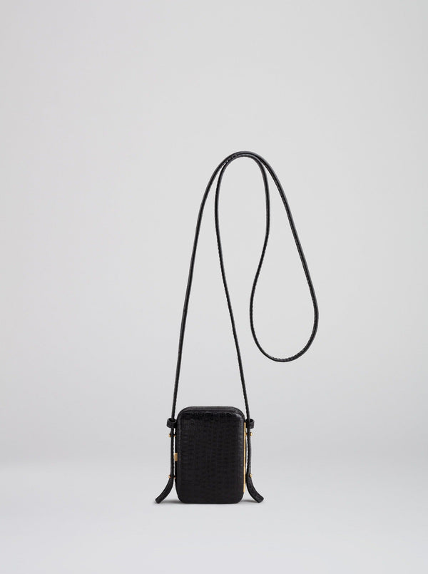 Lutz Morris-Norman Mini Crossbody Bag & Necklace - Black-Bags-Boboli-Vancouver-Canada