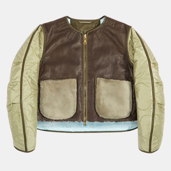 Marfa Stance | Reversible Cropped Aviator Quilt | Boboli