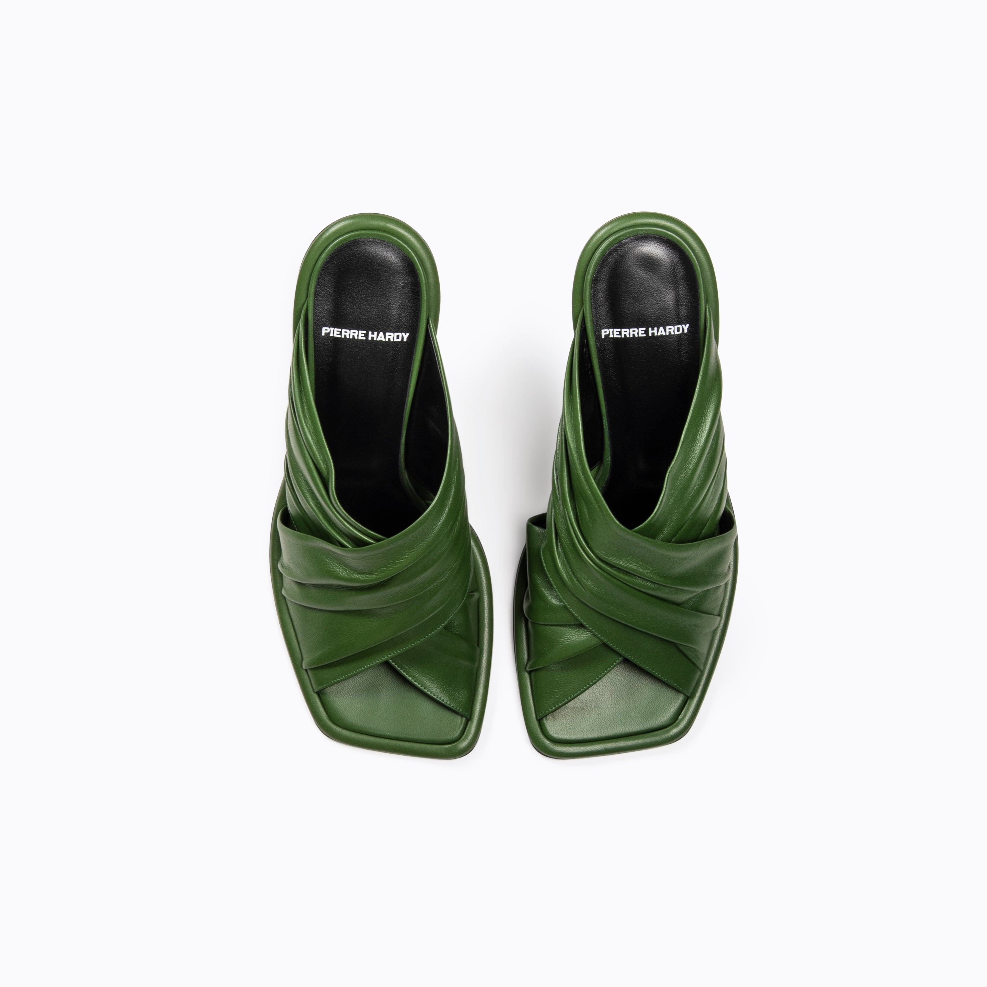 Pierre Hardy-Lava Mule - Green-Shoes-Boboli-Vancouver-Canada