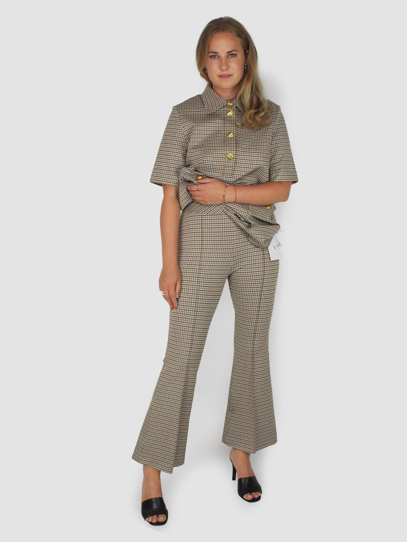 Rosetta Getty-Pull On Cropped Flare - Multi-Pants-Boboli-Vancouver-Canada
