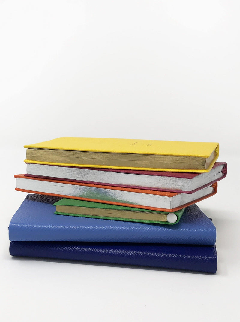 Smythson-Bright Ideas Mini Notebook - Fuchsia-Notebooks-Boboli-Vancouver-Canada