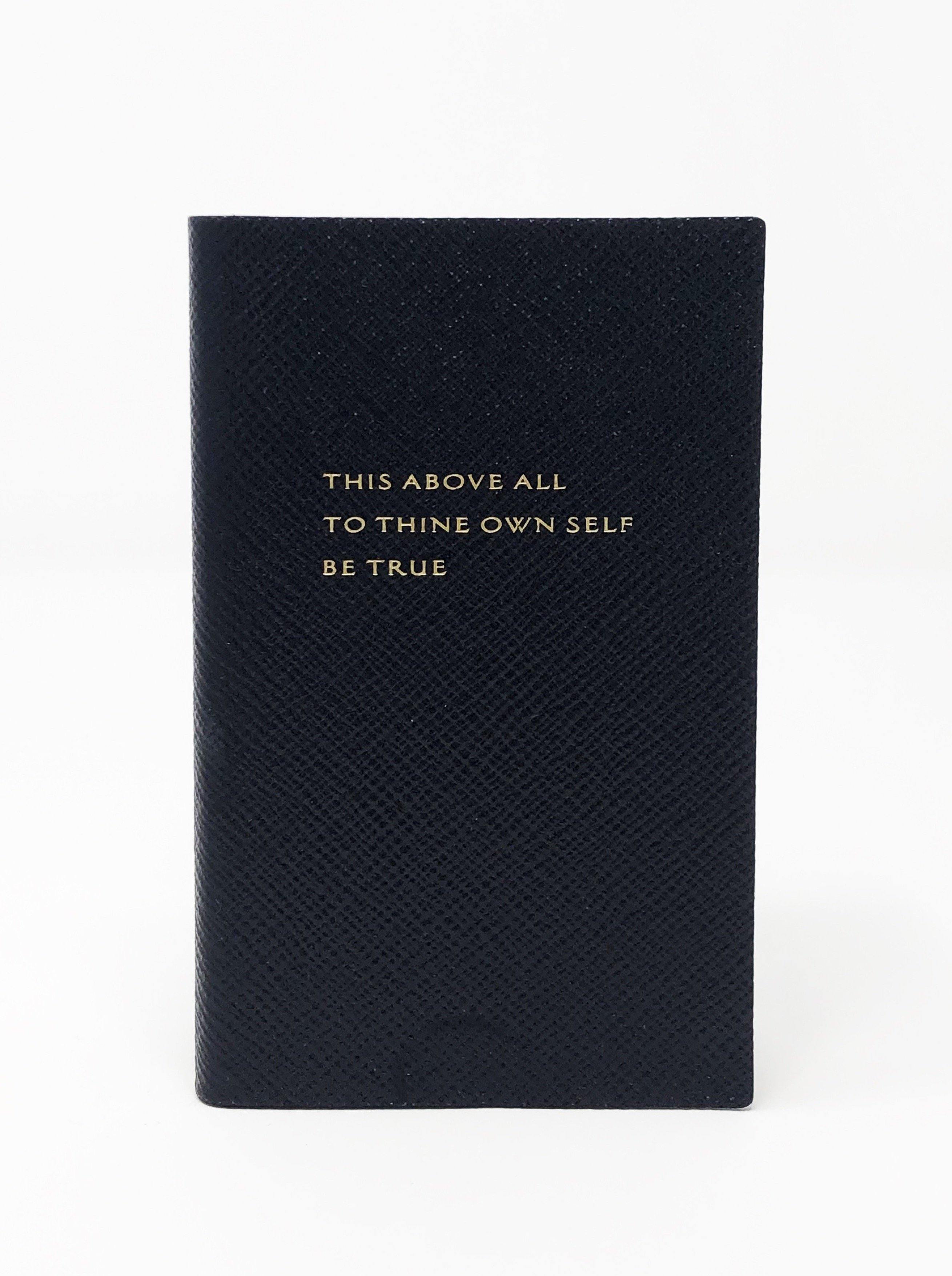 Smythson-This Above All Notebook - Navy Blue-Notebooks-Boboli-Vancouver-Canada