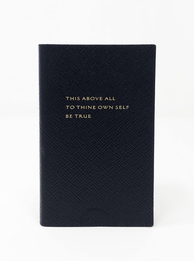 Smythson-This Above All Notebook - Navy Blue-Notebooks-Boboli-Vancouver-Canada