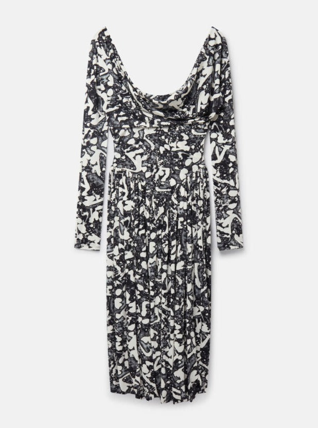 Stella McCartney-Ballerina Dress - Black/White-Dresses-Boboli-Vancouver-Canada