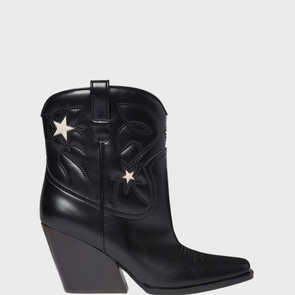 Stella McCartney | Cloudy Alter Mat Cowboy Boots - Black