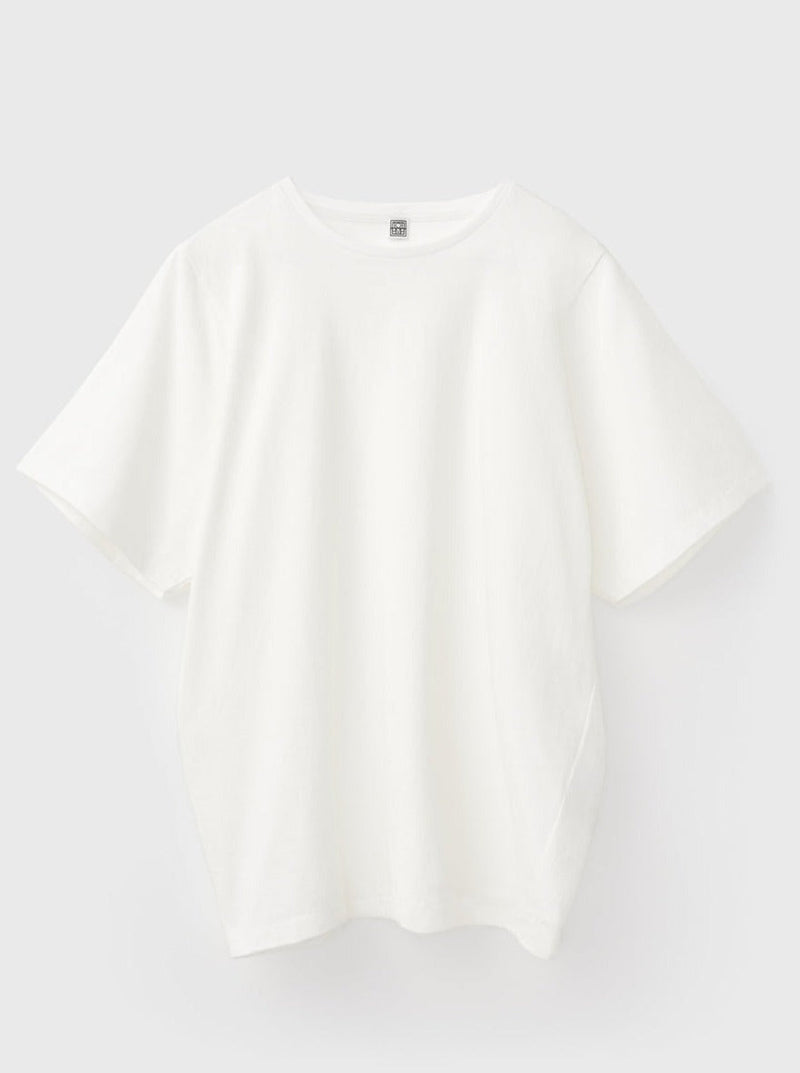 Totême-Oversized Cotton Tee - Off White-T-Shirts-Boboli-Vancouver-Canada
