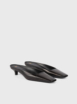 Totême-The Mule - Black-Shoes-IT 36-Boboli-Vancouver-Canada