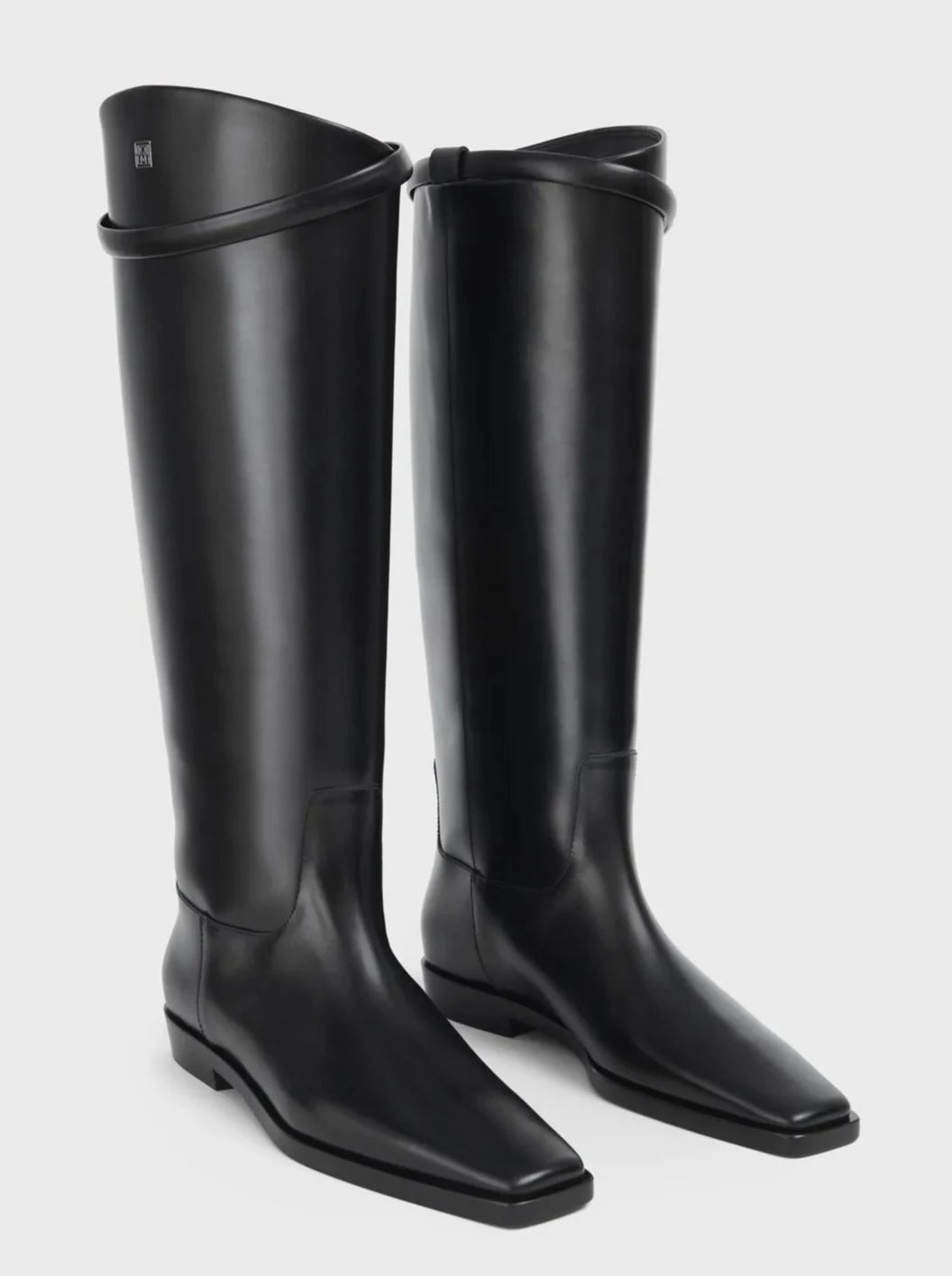 Totême-The Riding Boot - Black-Boots-36-Boboli-Vancouver-Canada