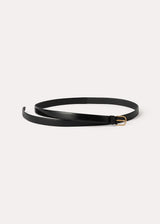 Totême-Wrap Belt - Black-Belts-One Size-Boboli-Vancouver-Canada