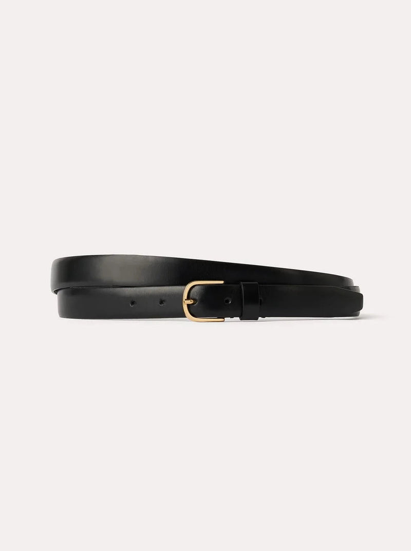 Totême-Wrap Belt - Black-Belts-One Size-Boboli-Vancouver-Canada
