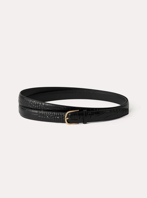 Totême-Wrap Belt - Croco-Belts-One Size-Boboli-Vancouver-Canada