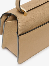 Valextra-Nolo Crossbody Mini Bag - Beige Cachemire-Bags-One Size-Boboli-Vancouver-Canada