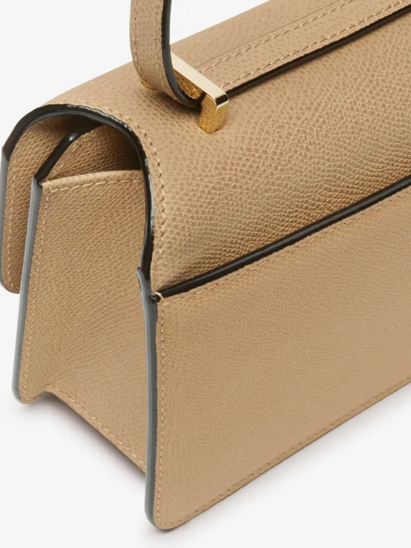 Valextra-Nolo Crossbody Mini Bag - Beige Cachemire-Bags-One Size-Boboli-Vancouver-Canada