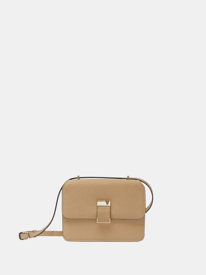 Valextra-Nolo Crossbody Mini Bag - Beige Cachemire-Bags-One Size-Boboli-Vancouver-Canada