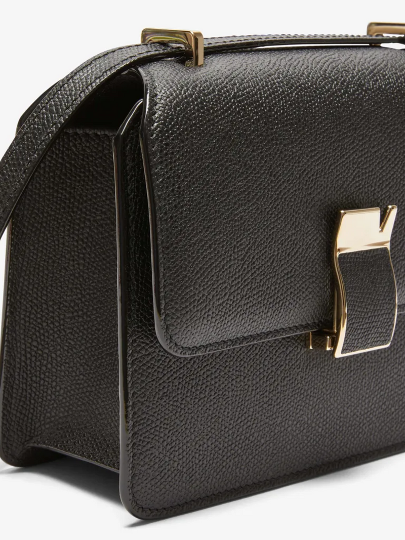 Valextra-Nolo Crossbody Mini Bag - Black-Bags-One Size-Boboli-Vancouver-Canada