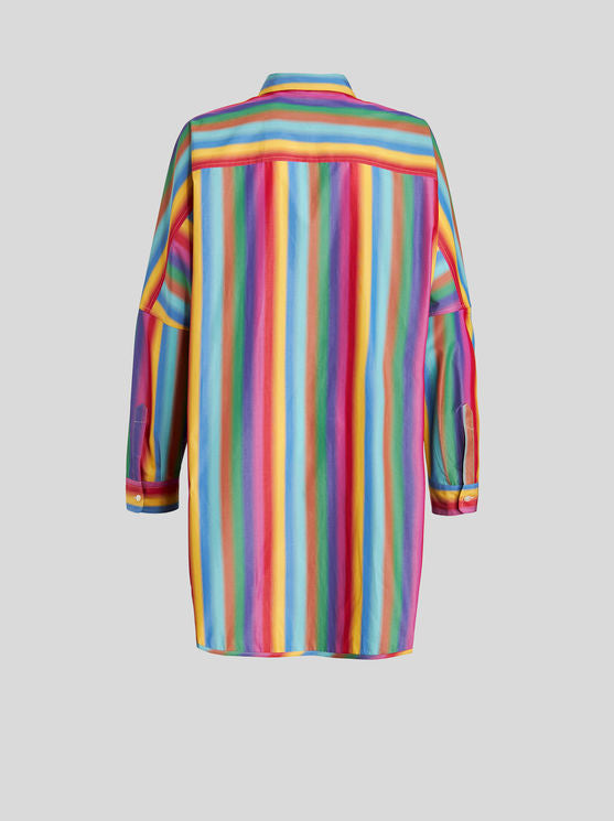 Multi-Coloured Striped Shirt - Multi