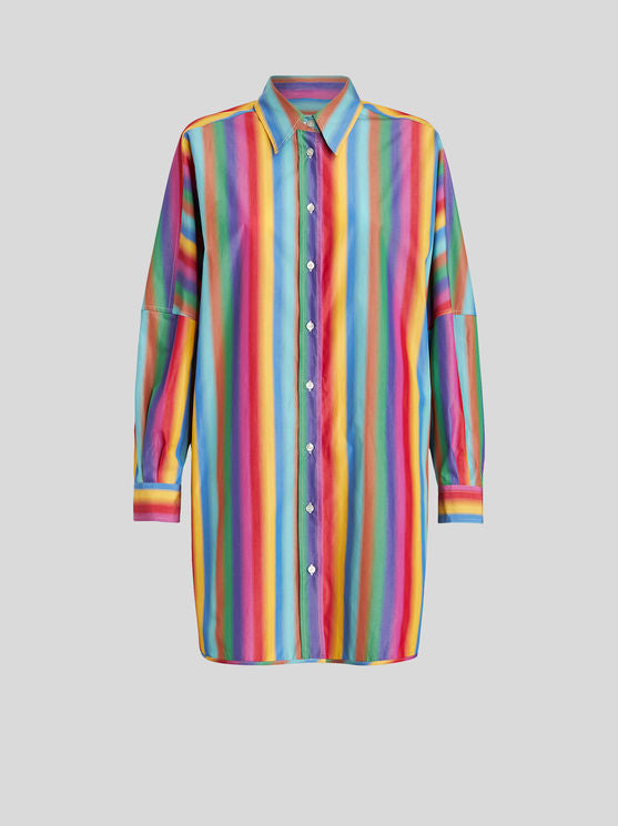 Multi-Coloured Striped Shirt - Multi