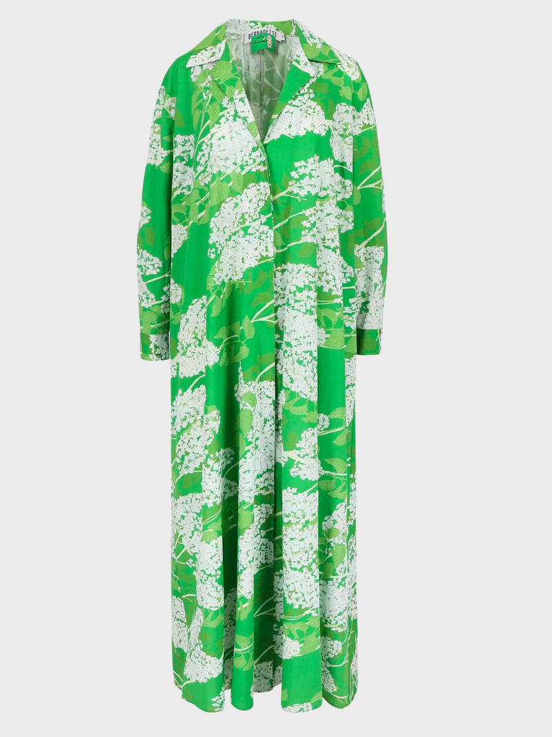 Dress Gregory - Lilacs-White/Green